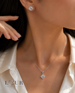 Amélie Moissanite Jewelry Set