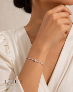 Valentina Tennis Moissanite Bracelet