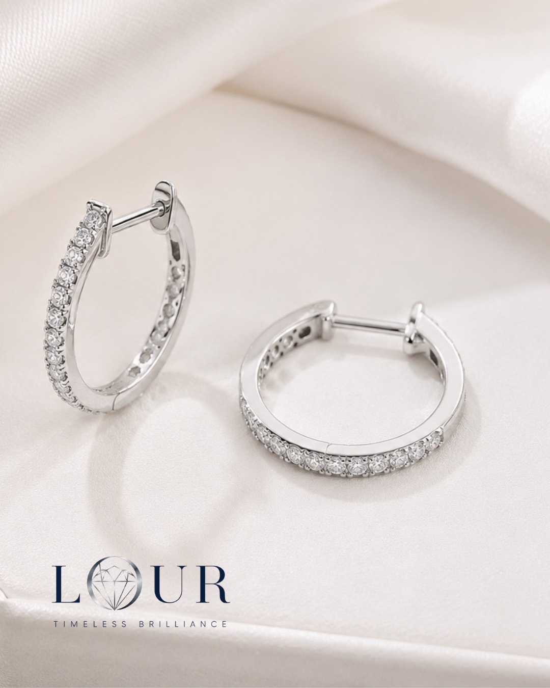 Aurelia Hoop Earrings - Image 2