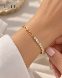 Selene Tennis Chain Bracelet